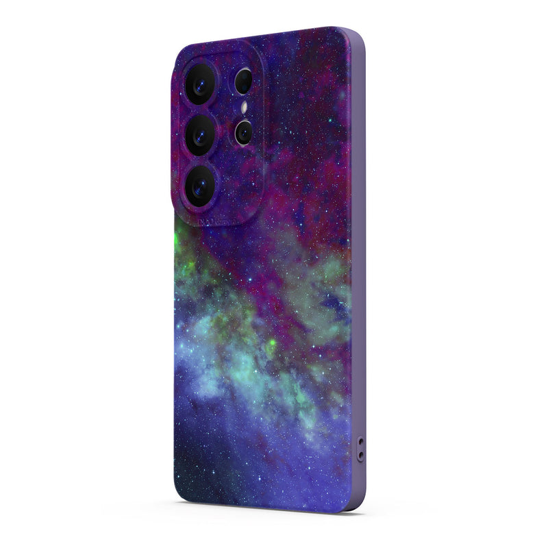 Psychedelic Purple World - Samsung Silicone Case