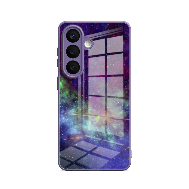 Psychedelic Purple World - Samsung Glass Case