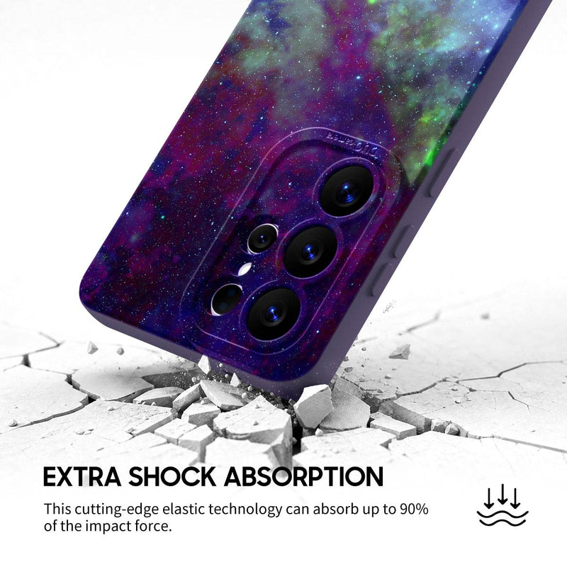 Psychedelic Purple World - Samsung Silicone Case