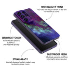 Psychedelic Purple World - Samsung Silicone Case
