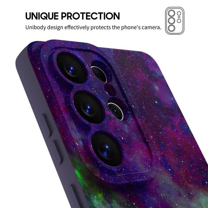 Psychedelic Purple World - Samsung Silicone Case
