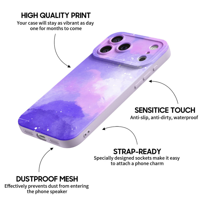 Astral Violet - iPhone Silicone Case