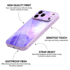 Astral Violet - iPhone Glass Case