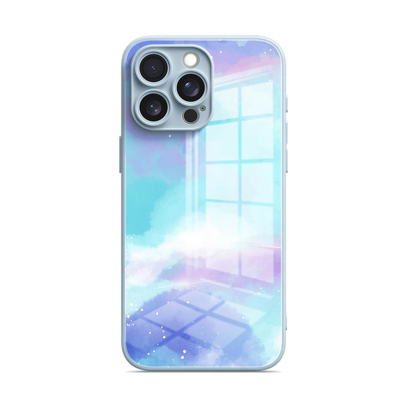 Astral Blue - iPhone Glass Case