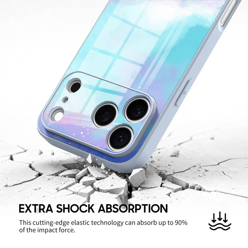 Astral Blue - iPhone Glass Case