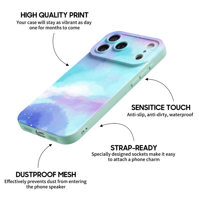 Astral Blue - iPhone Silicone Case