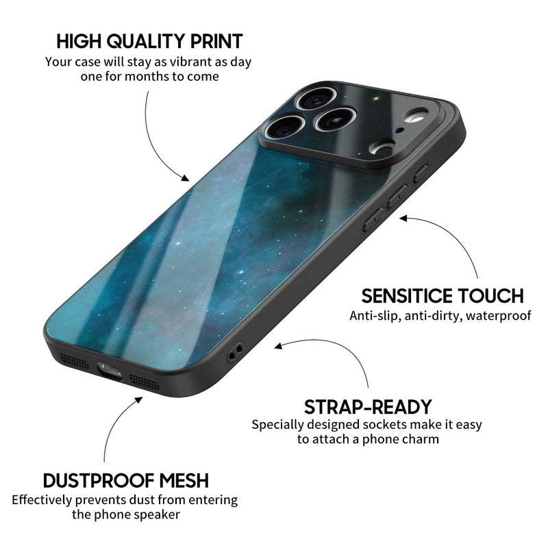 The Night King's Blue - iPhone Glass Case