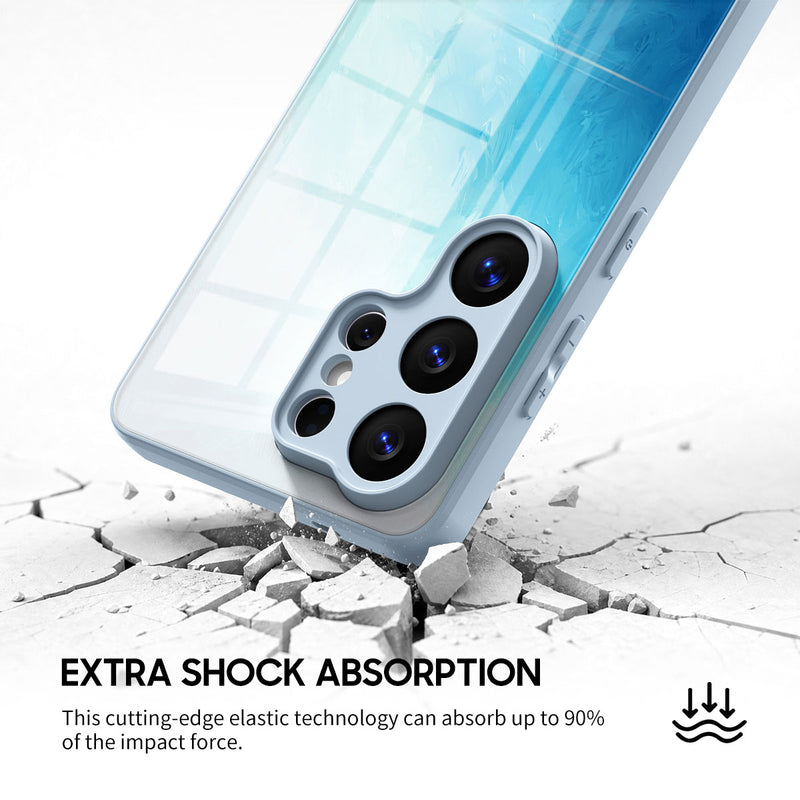 Azure Beach - Samsung Glass Case