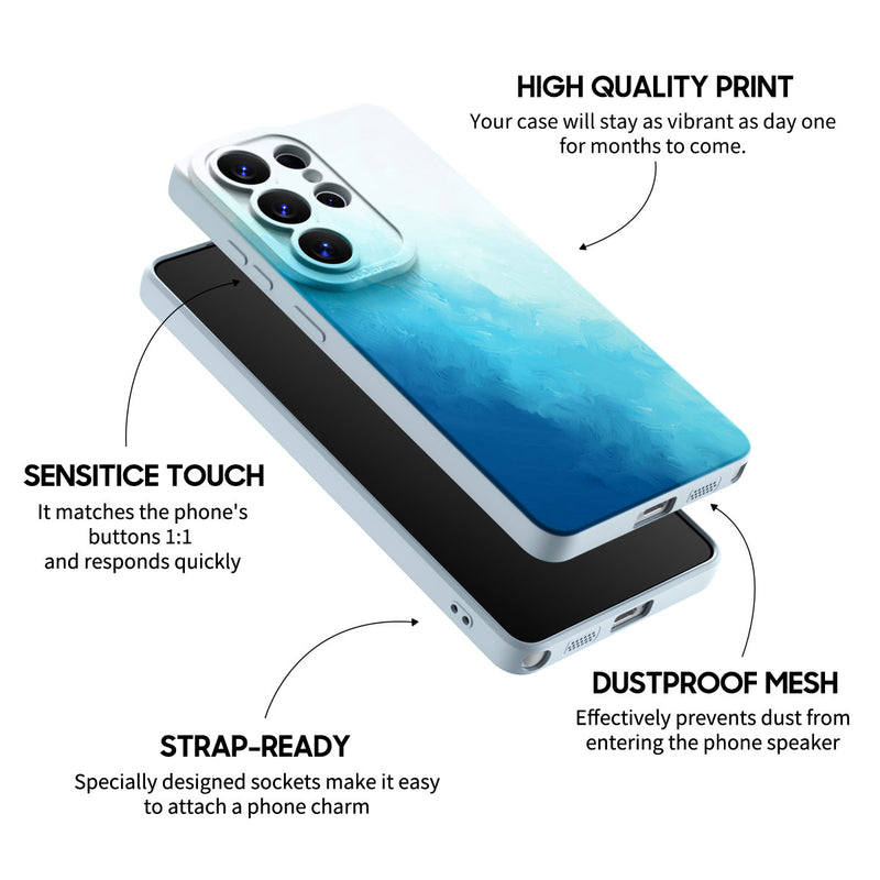 Azure Beach - Samsung Silicone Case