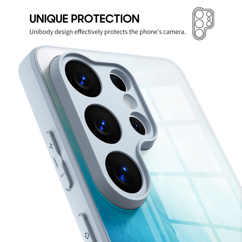 Azure Beach - Samsung Glass Case