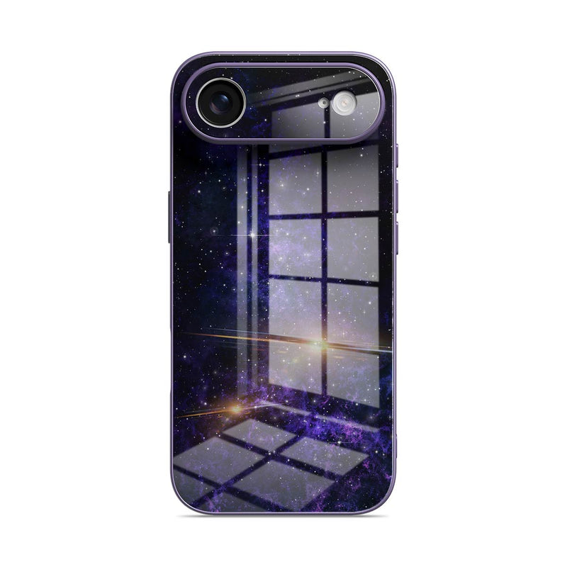 Purple Planet - iPhone Glass Case