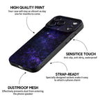 Purple Planet - iPhone Silicone Case