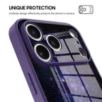 Purple Planet - iPhone Glass Case