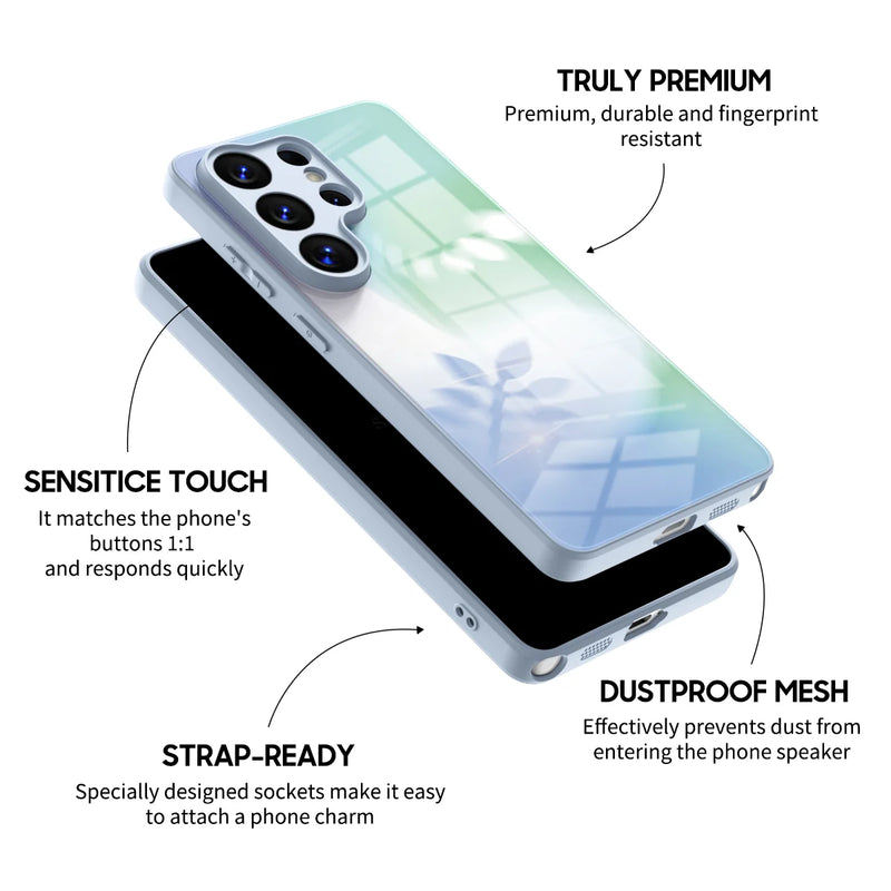 Fresh Breeze - Samsung Glass Case