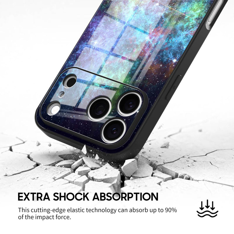 Magnetic Starburs - iPhone Glass Case