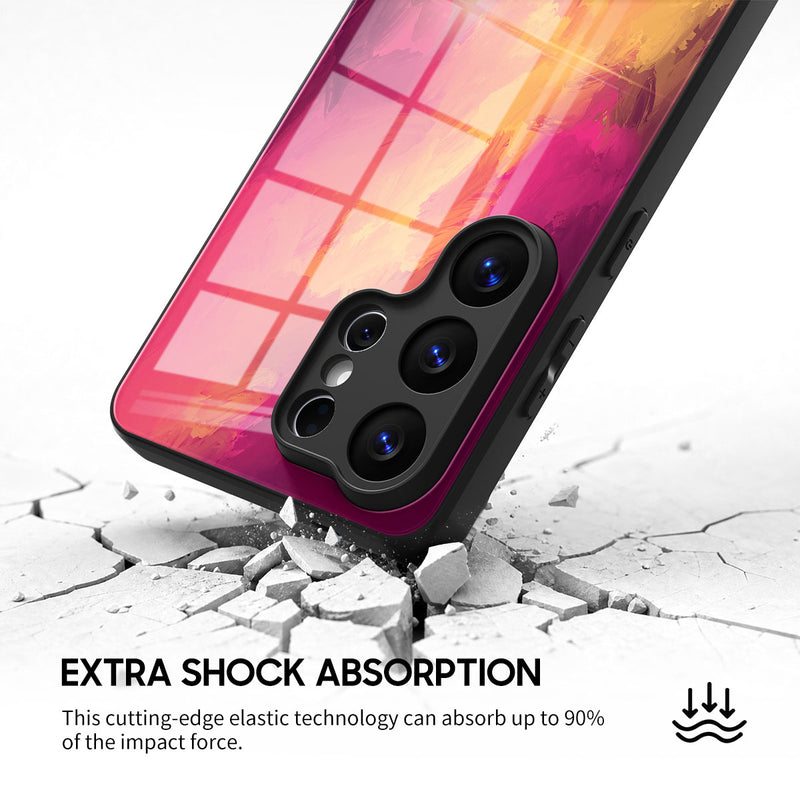 Flamingo - Samsung Glass Case
