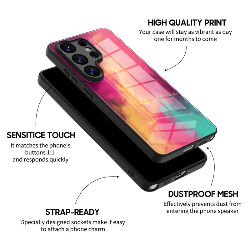 Flamingo - Samsung Glass Case