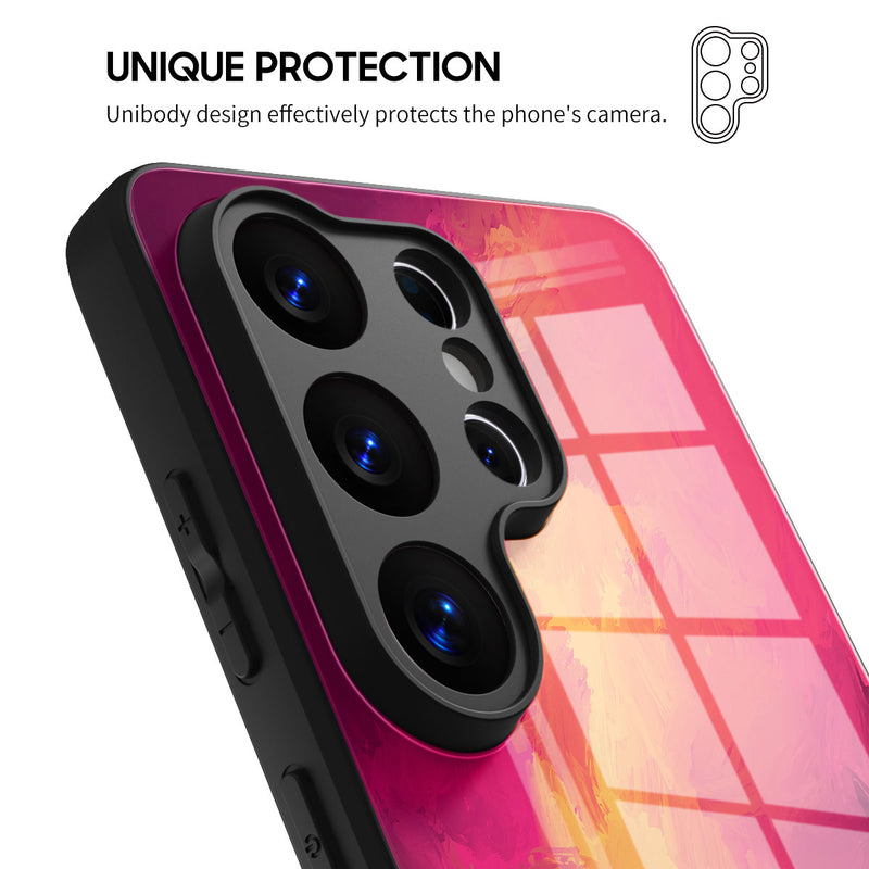 Flamingo - Samsung Glass Case