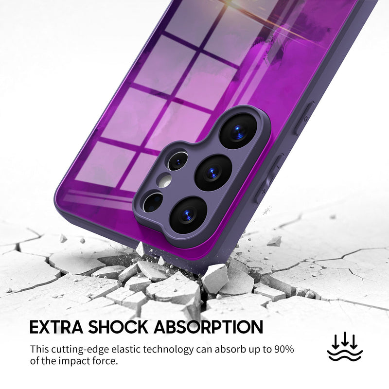 Graffiti Skateboard - Samsung Glass Case