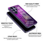 Graffiti Skateboard - Samsung Glass Case