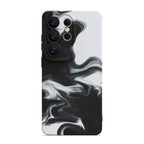 Black White - Samsung Silicone Case