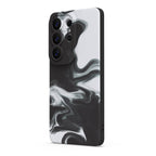 Black White - Samsung Silicone Case