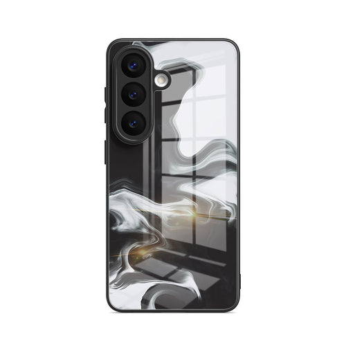 Black White - Samsung Glass Case