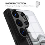 Black White - Samsung Glass Case