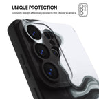 Black White - Samsung Silicone Case