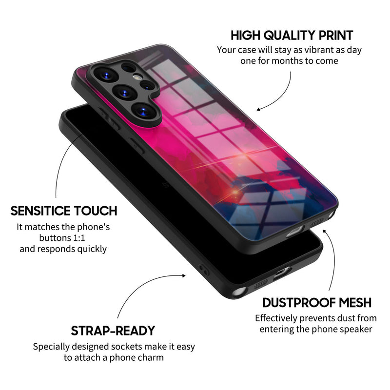 Phantom Space - Samsung Glass Case