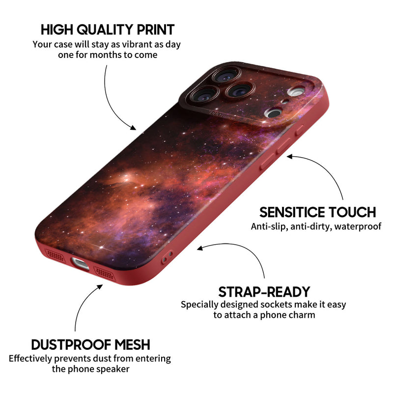 Mars Nebula - iPhone Silicone Case