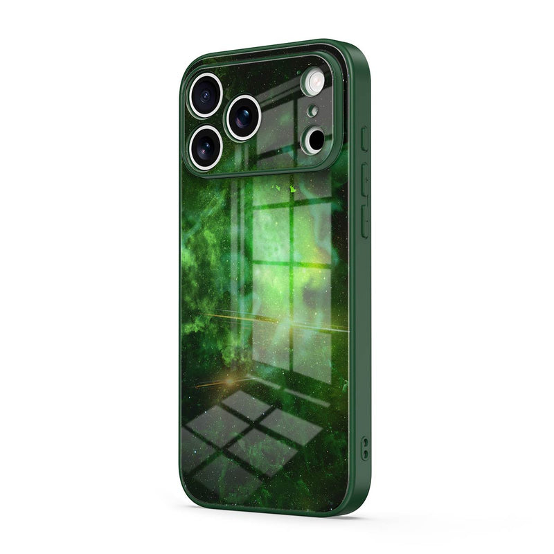 Green Ghost Luo - iPhone Glass Case