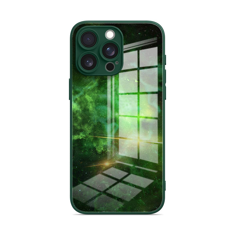 Green Ghost Luo - iPhone Glass Case