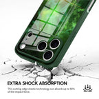 Green Ghost Luo - iPhone Glass Case