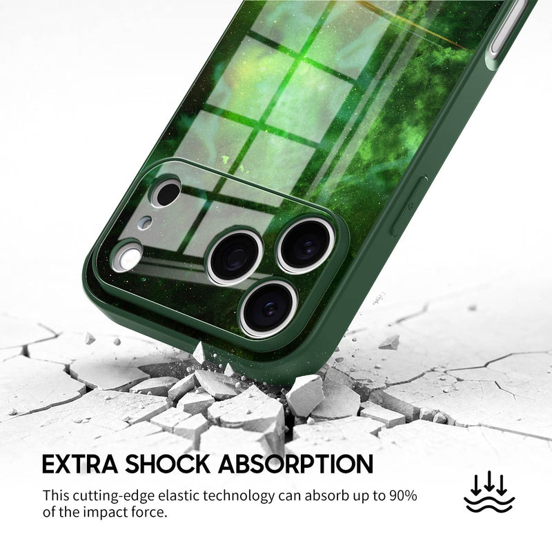 Green Ghost Luo - iPhone Glass Case