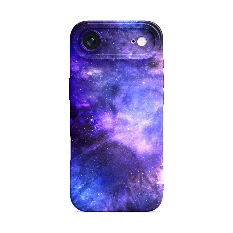 Blue-Purple Nebula - iPhone Silicone Case