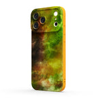 Yellow-Green Nebula - iPhone Silicone Case