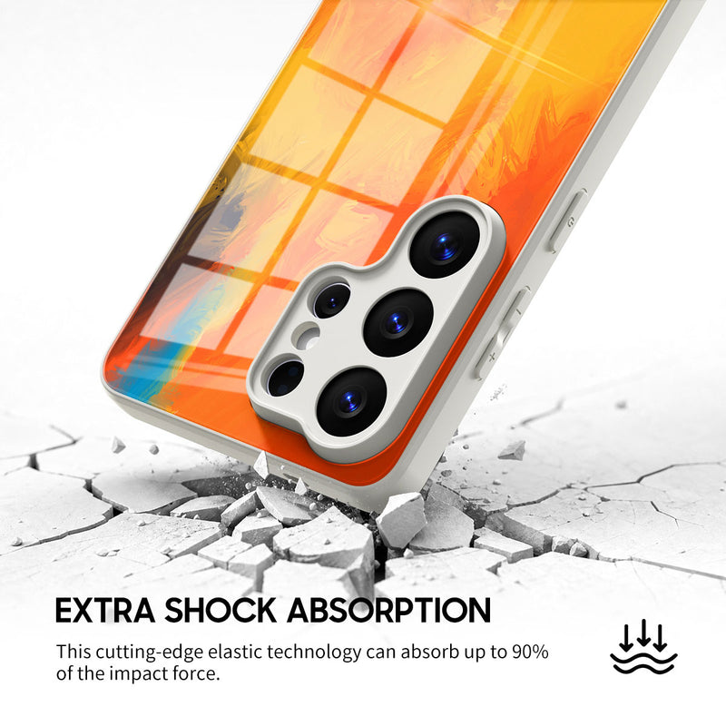 Heat Phoenix - Samsung Glass Case