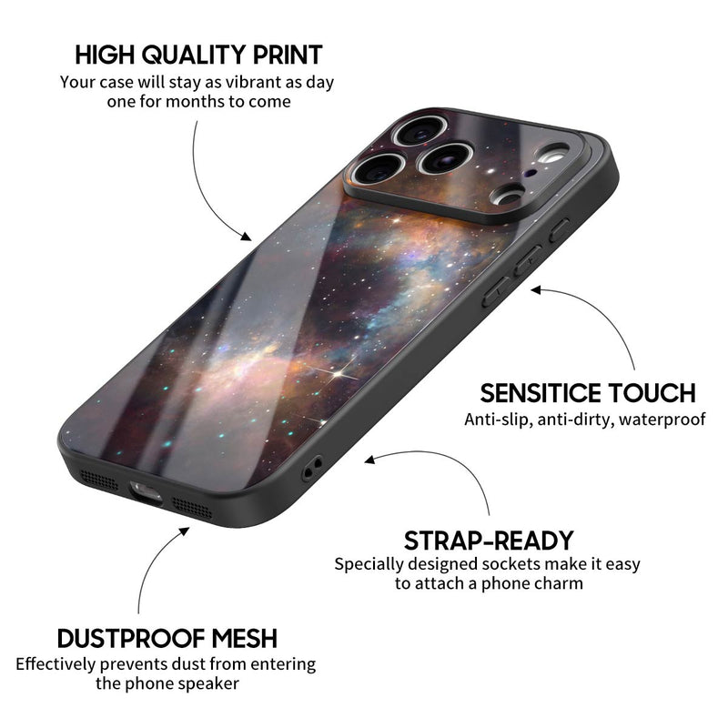Meniscus Nebula - iPhone Glass Case