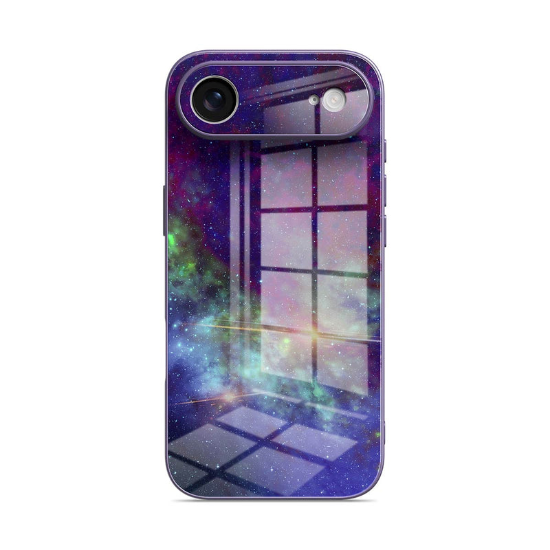 Psychedelic Purple World - iPhone Glass Case