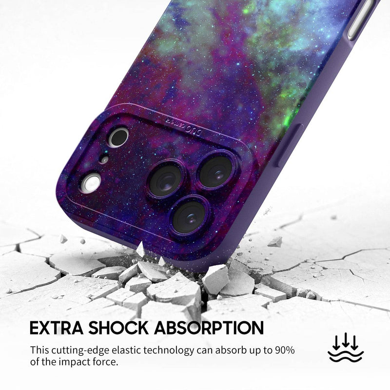 Psychedelic Purple World - iPhone Silicone Case