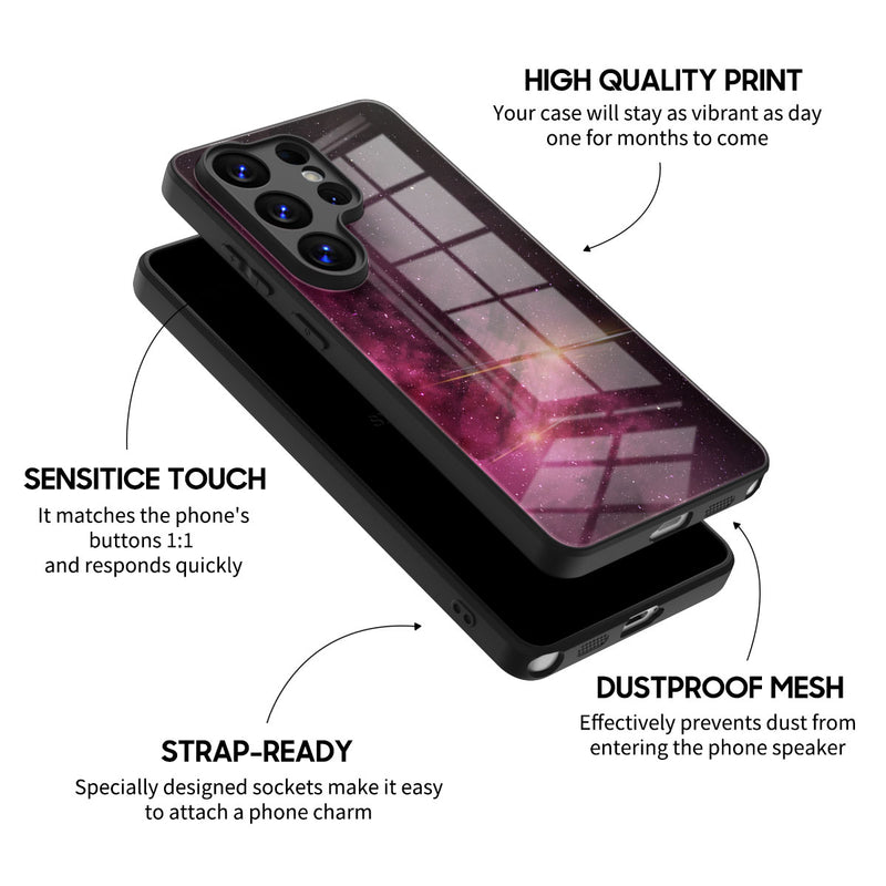 Cosmic Dust - Samsung Glass Case