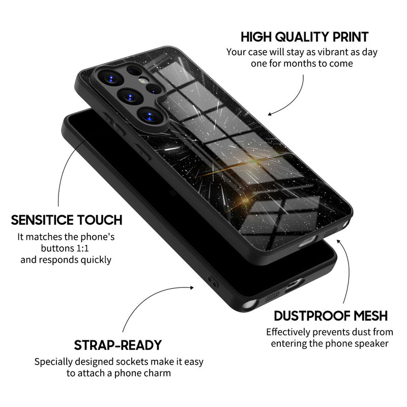 Warp Hyperspace - Samsung Glass Case
