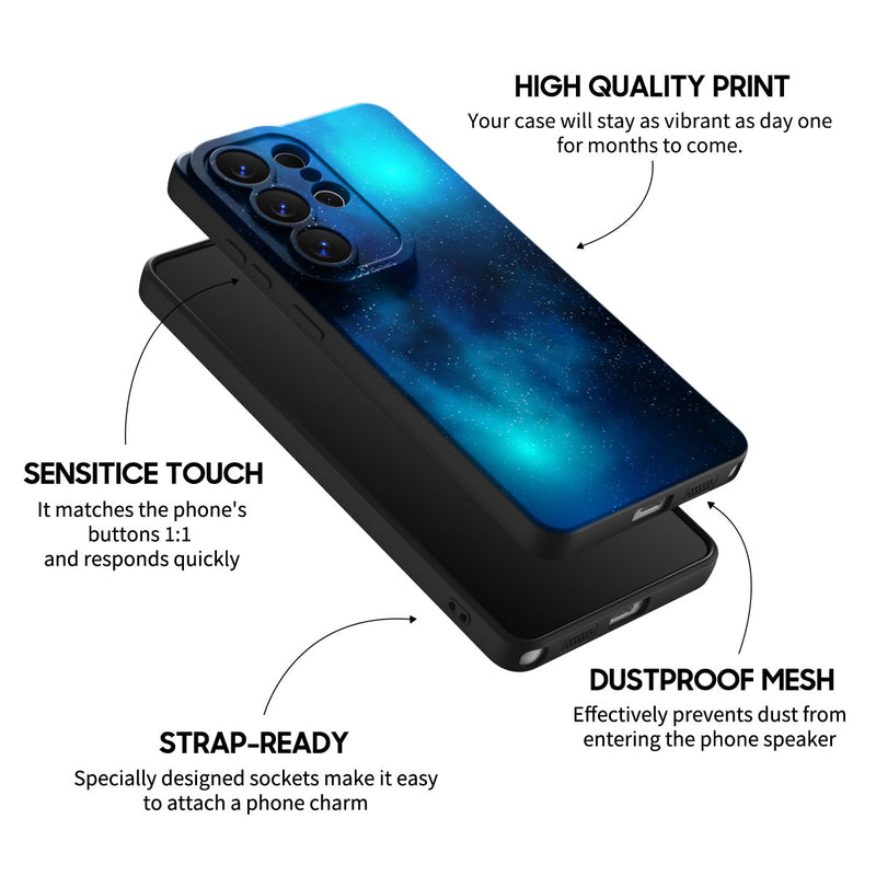 Blue King Star - Samsung Silicone Case