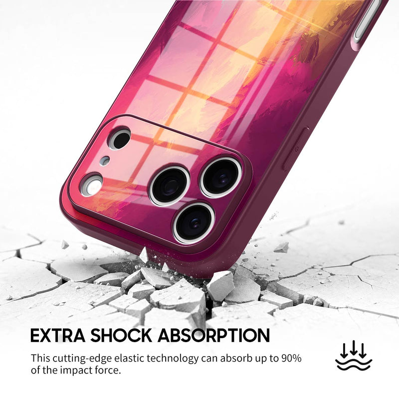 Flamingo - iPhone Glass Case