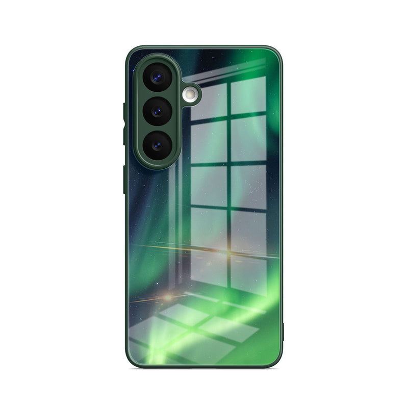 Aurora Green - Samsung Glass Case