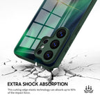 Aurora Green - Samsung Glass Case