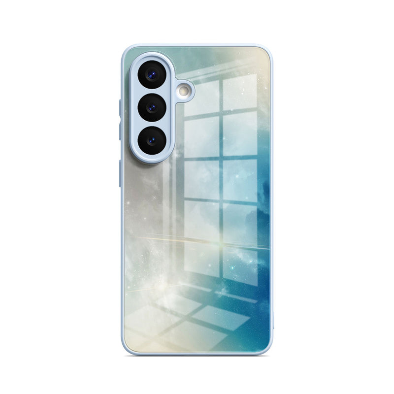 Ice Crystal Star - Samsung Glass Case