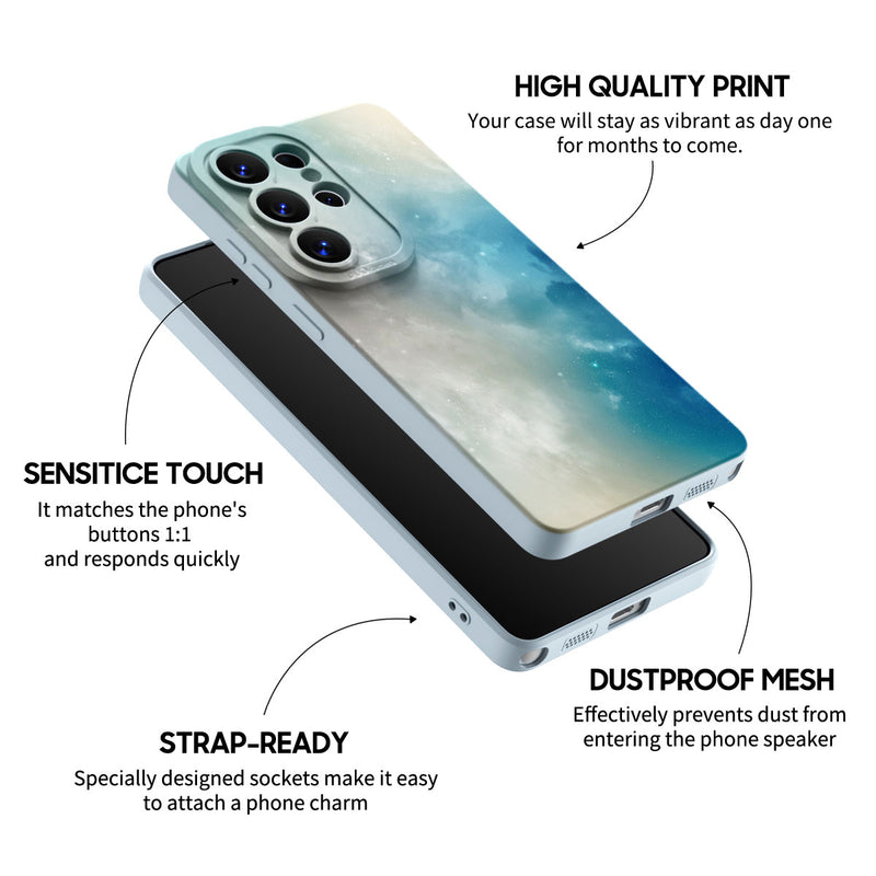 Ice Crystal Star - Samsung Silicone Case
