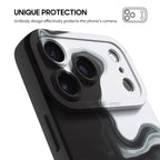 Black White - iPhone Silicone Case